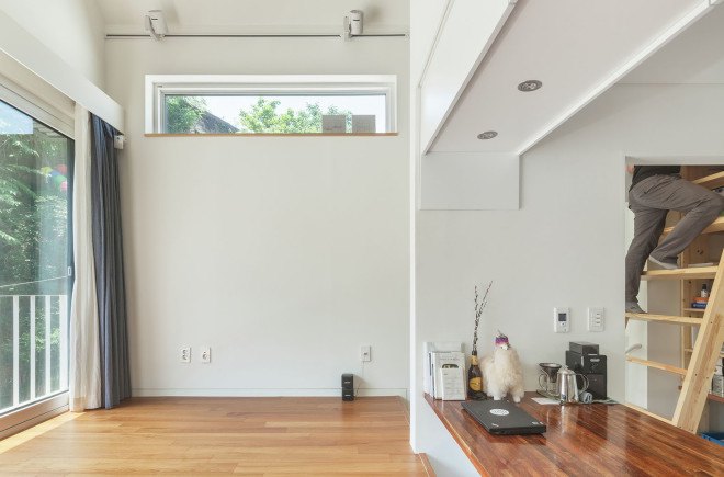 50m2 House, OBBA, Seoul, South Korea, affordable housing, small spaces, natural lighting, green architecture