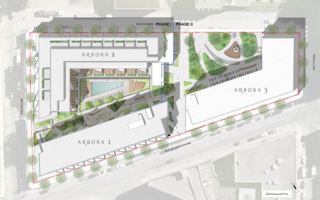 cross-laminated timber, Griffintown, Arbora, Montreal, LEED Platinum, LSR GesDev, Sotramont, Lemay+CHA, Nordic, CLT, cross-laminated timber architecture, Arbora by Lemay+CHA,