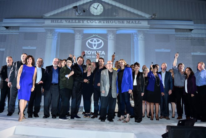 Toyota, Toyota Mirai, Back to the Future, Delorean, fuel cell vehicle, hydrogen, hydrogen fuel cell vehicle, green car, electric car, green transportation, mirai, christopher llloyd, michael j fox