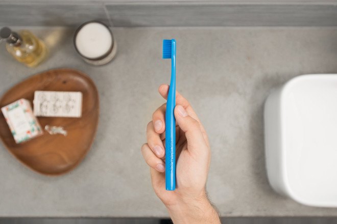 BOGObrush, buy one give one, bogo brush, made in the USA, eco toothbrush, environmentally friendly toothbrush, eco bathroom, reader submission