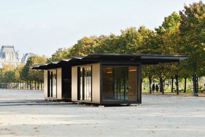 Kiosque, Bouroullec brothers, container design, modular container structures, container homes, container office space, urban building, urban design, modular homes, modular offices, sustainable design, green design, alternative building materials,
