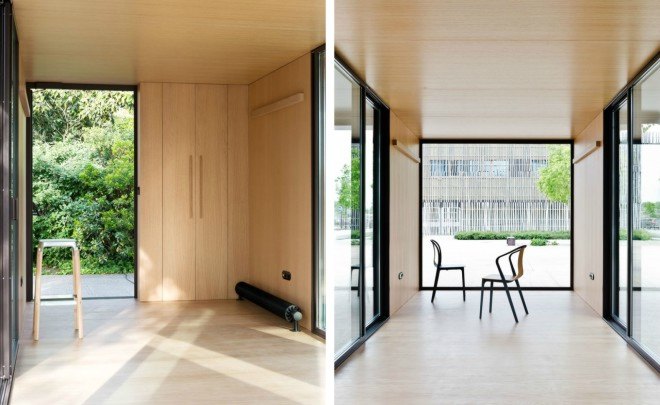 Kiosque, Bouroullec brothers, container design, modular container structures, container homes, container office space, urban building, urban design, modular homes, modular offices, sustainable design, green design, alternative building materials,