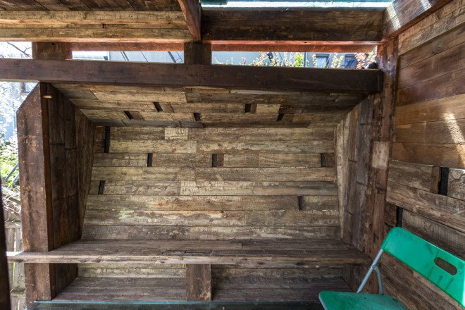 carroll gardens, brooklyn, treehouse, gennaro brooks-church, green building, reclaimed materials, natural pool, natural swimming pool, chemical-free pool, airbnb, brownstone, renovated brownstone, brownstone for rent