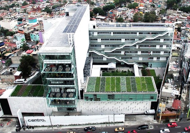 CENTRO University Campus, CENTRO University Campus by TEN Arquitectos, TEN Arquitectos, Constituyentes Avenue, Jan Hendrix, university campus, campus design, Mexico City, LEED platinum, LEED platinum school,