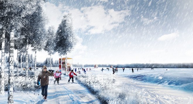 Turenscape, MAP Architects, Russia, landscape architecture, green infrastructure, architecture competition, public transportation, biodiversity, wastewater purification, water issues