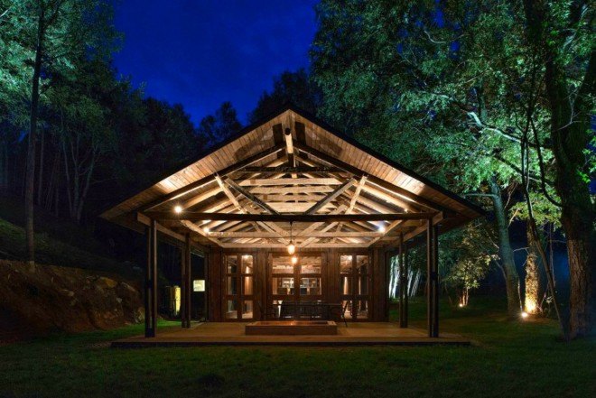 Estudio Valdés Arquitectos, Barn House, architecture, Barn House Chile, chilean architecture, barn house renovation, recycled building materials, sustainable design, green design, repurposed barn materials, Lago Ranco barn house,