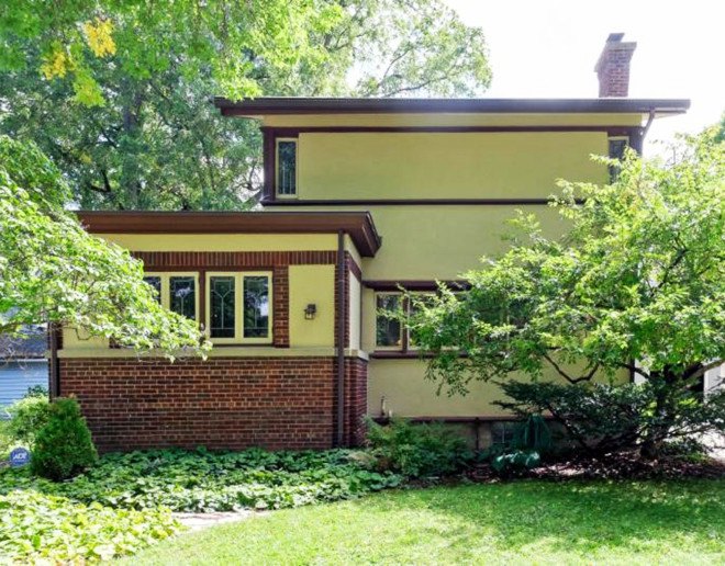 Frank Lloyd Wright, woman buys frank lloyd wright home in Madison, Frank Lloyd Wright affordable housing project, Frank Lloyd Wright prefab housing, Frank Lloyd Wright prairie house, woman pays $100,000 for Frank Lloyd Wright home
