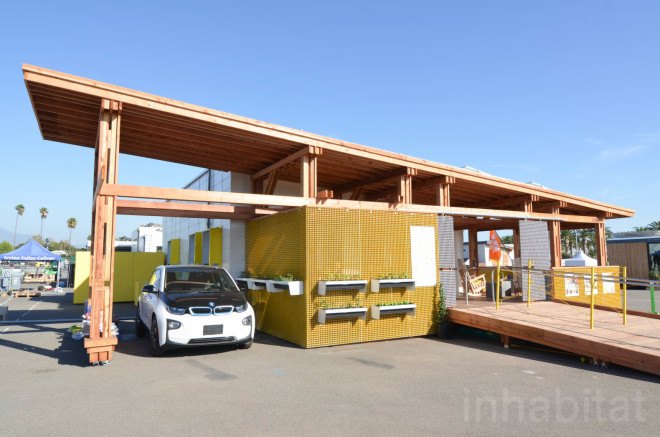 Indigo Pine House by Clemson University, Solar Decathlon, Solar Decathlon 2015, solar powered homes, solar power, solar powered architecture, solar homes, plus energy homes, plus energy, prefab homes, affordable solar powered homes,