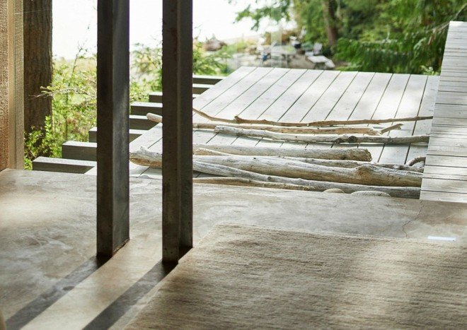 Jim Olson, Jim Olson's cabin, Ok Cabin, longbranch cabin, Olson Kundig Architects, archictecture, cabin design, log cabin, nature designs, nature inspired architecture, architects' home design, washington architecture, pugent sound cabin, cabin architecture, green design, sustainable design