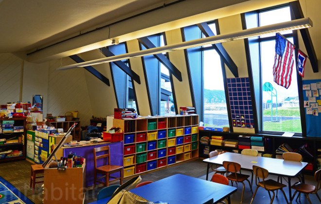 Teton Mountain school, Ward + Blake architects, Kelly Elementary School, Teton Mountains, Wyoming, Wyoming school renovation, green schools Wyoming, weathering steel, Wyoming architects, small country school opens to immense mountain view, beautiful mountain school in Wyoming, Kelly school, Kelly Wyoming School, Ward + Blake school renovations in Wyoming