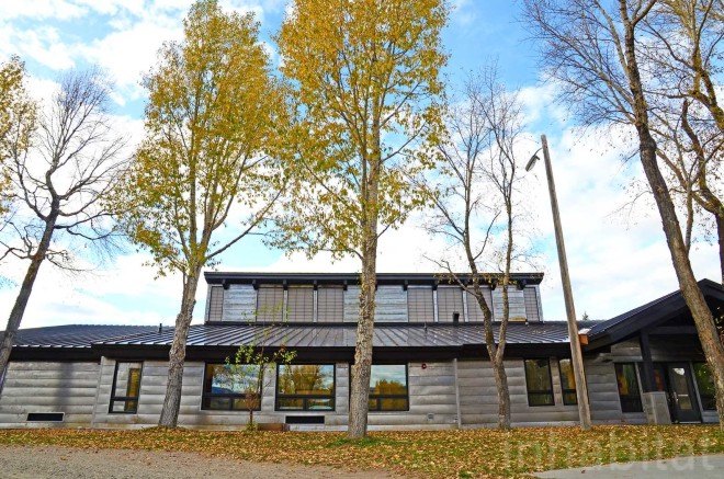 Teton Mountain school, Ward + Blake architects, Kelly Elementary School, Teton Mountains, Wyoming, Wyoming school renovation, green schools Wyoming, weathering steel, Wyoming architects, small country school opens to immense mountain view, beautiful mountain school in Wyoming, Kelly school, Kelly Wyoming School, Ward + Blake school renovations in Wyoming