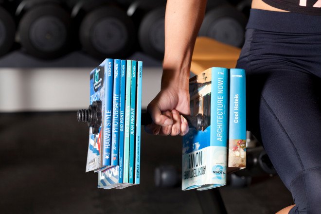 xyz integrated architecture, dar sulakauri, knowledge is power, semi-cooked design, barbell books, dumbbell books, reading, power of knowledge