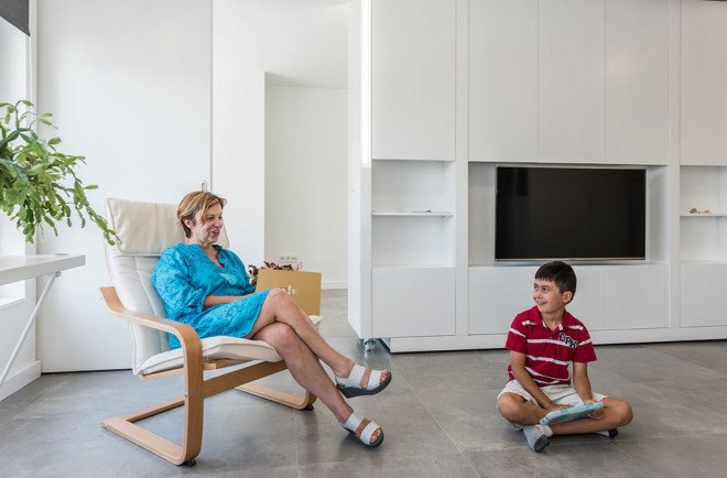 MJE House, PKMN architectures, Spain, transformable houses, transformable furniture, green interiors, flexible spaces, flexible design, holiday home, rotating walls, smart interior, responsive interiors, responsive spaces