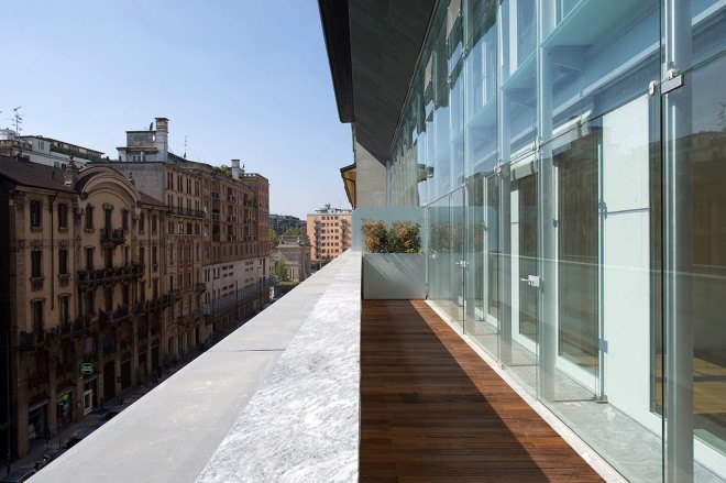 Westway Architects, green renovation, Milan, Italy, 19th century building renovation, natural lighting, internal courtyard, courtyard, residential architecture