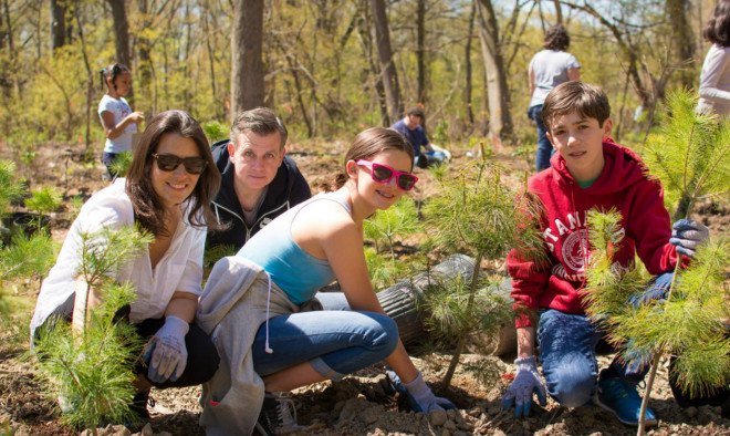 million trees nyc, milliontreesnyc, new york parks department, joyce kilmer park, nyc trees, tree planting nyc, green space nyc