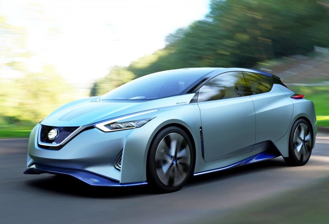 nissan, nissan ids concept, nissan leaf, 2015 tokyo motor show, tokyo motor show, autonomous car, self-driving car, green car, electric car, electric motor, lithium-ion battery