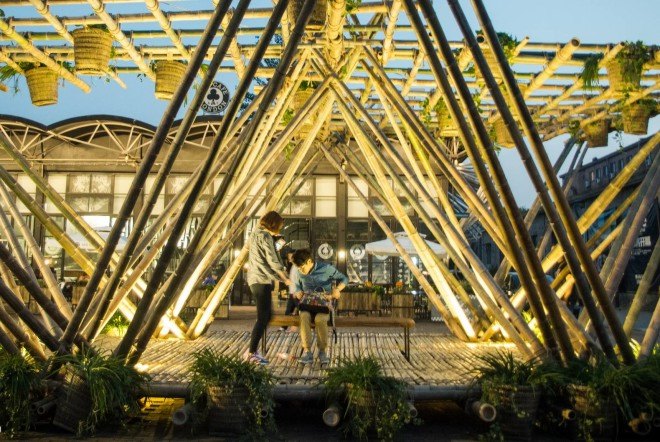 penda architects, penda design, sustainable design, sustainable architecture, bamboo buildings, bamboo architecture, renewable cities, bamboo city, Beijing Design Week, china architecture, austria architecture