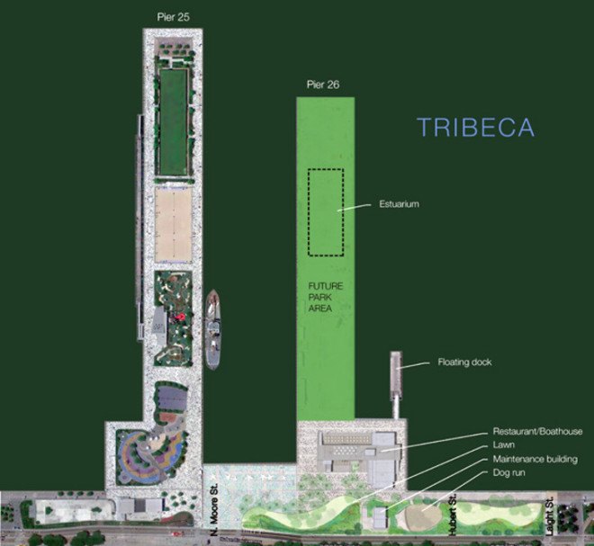 Rafael Viñoly, tribeca, pier 26, marine education center, pier 26 estuarium, pier 26 renovation, pier 26 redevelopment, olin, manhattan