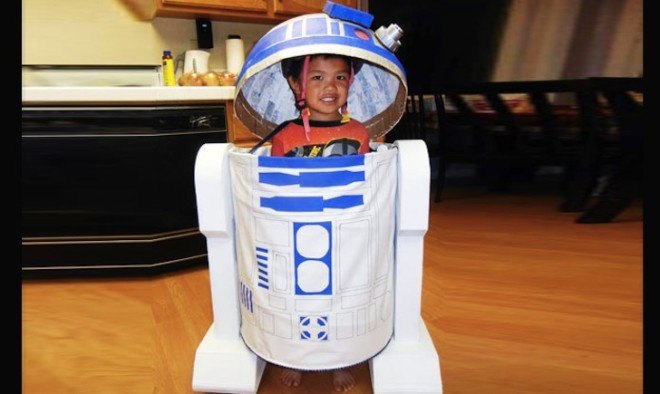 halloween for kids, kids halloween costumes, costumes for kids, green costumes for kids, green halloween, DIY halloween costume, halloween costume contest, handmade halloween costume, R2D2, Kid Halloween Costume,
