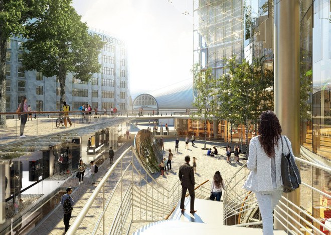 Renzo Piano, London, The Shard, tower, green tower, railway station, Paddington, UK architecture, highrise design