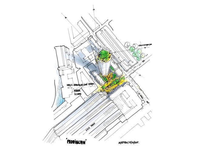 Renzo Piano, London, The Shard, tower, green tower, railway station, Paddington, UK architecture, highrise design