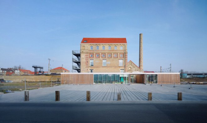CAAU, Rigot Stalars, French architects, green renovation, wooden structure, nursery, office building, green extension, green architecture, natural lighting, recycled materials