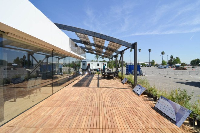 Solar Decathlon, Solar Decathlon 2015, STILE, West Virginia University, University of Roma Tor Vergata, U.S. Department of Energy, Sustainable Technologies Integrated in a Learning Experience, West Virginia University Solar Decathlon, solar power, solar energy, LEDs, home automation, passive cooling, shipping containers