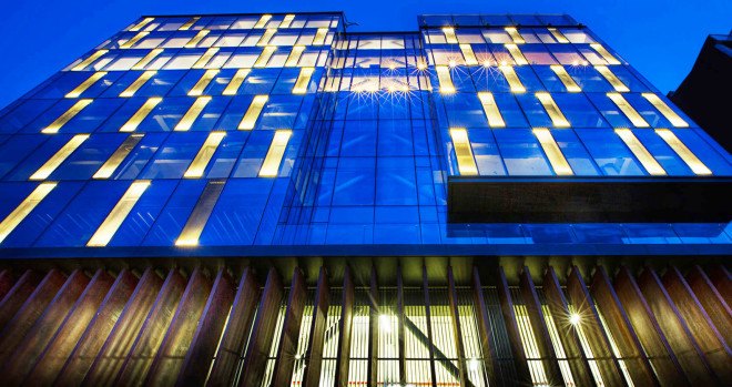 AVCI Architects, SUMMA, office building, green office, green renovation, facade design, green facade, LED lights, open plan layout, Istanbul, Turkey, natural ventilation, aluminium