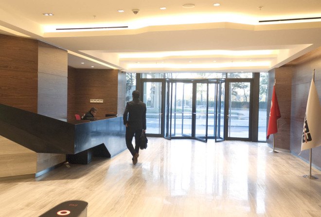AVCI Architects, SUMMA, office building, green office, green renovation, facade design, green facade, LED lights, open plan layout, Istanbul, Turkey, natural ventilation, aluminium