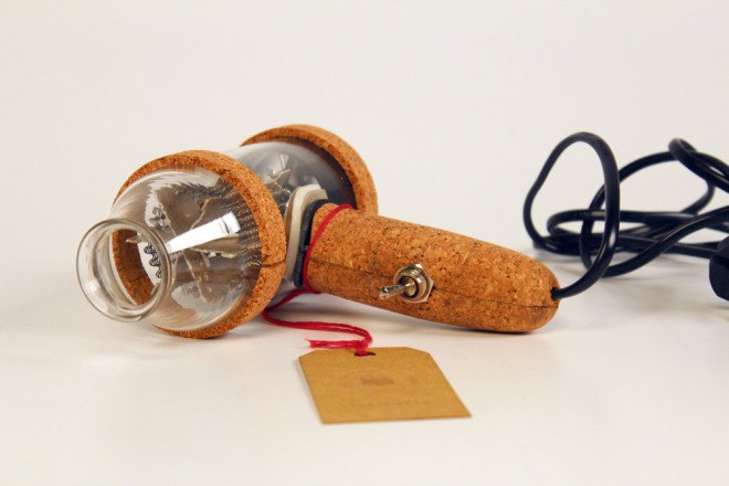 SUPERLOCAL, Andrea de Chirico, SUPERLOCAL hairdryer by Andrea de Chirico, Hairdryer 1.0 by Andrea de Chirico, super local products, hyper local products, locally made, locally sourced, cork, glass, cork and glass hairdryer, Sami Sabik, Eindhoven, locally produced Eindhoven, Design Academy of Eindhoven, Dutch Design Week