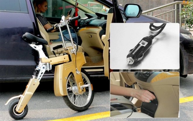 SitGo, SitGo bicycle, electric bicycle, ebike, electric bike, SitGo foldable bike, foldable bike, charging electric bike, green transportation, bicycles, bikes, reader submission, kickstarter