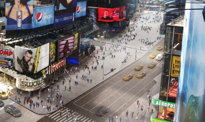 Snøhetta architects, Times Square Renovation, nyc renovation nyc plaza, new york times square, charging benches, smart benches, power-charging benches, urban design, energy design, nyc urban design, nyc power sources, ConEdison benches times square