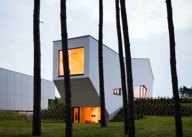 Studio 59, Folding House, small houses, architecture, belgium design, belgium home design, Valerie Van de Put, interior design, doorless houses, green design, belgium interior design, asymmetric design, asymmetrical homes