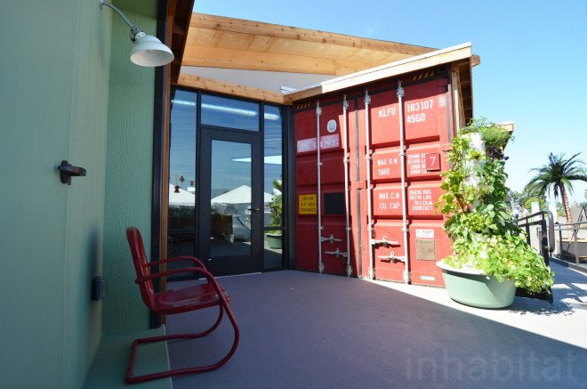 The Nest Home, Missouri University, Solar Decathlon, solar design, solar power, photovoltaics, net-zero house, shipping containers, shipping pallets, reused materials, reclaimed meterials, green architecture, affordable housing, green lighting, greywater reuse