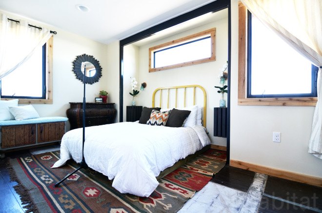 The Nest Home, Missouri University, Solar Decathlon, solar design, solar power, photovoltaics, net-zero house, shipping containers, shipping pallets, reused materials, reclaimed meterials, green architecture, affordable housing, green lighting, greywater reuse