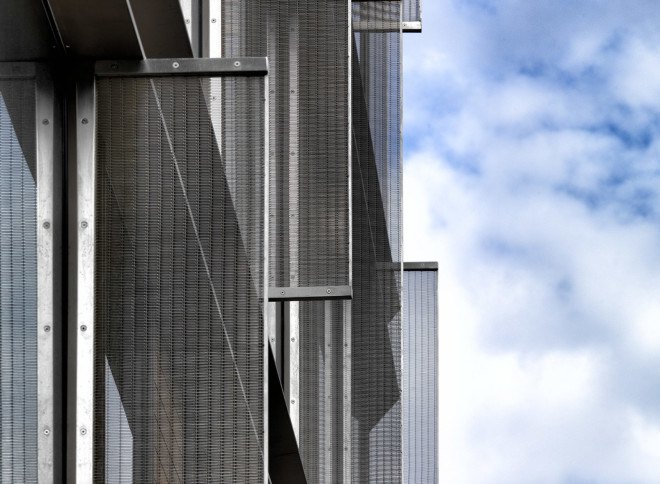 Rönesans Mecidiyeköy Office, MuuM Architects, office building, sustainable features, green architecture, Instanbul, Turkey, modular facade, rainwater collection, natural ventilation