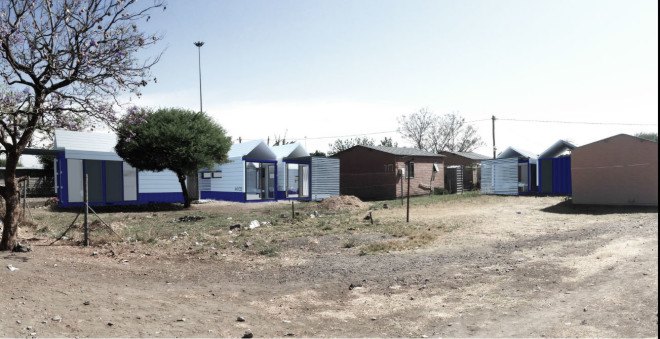 cargotecture, migrant workers, migrant worker housing, emergency housing, flat pack housing, solar power, solar power housing, solar powered homes, migrant worker shelter, mobile shelter, worker shelters, reader submission, humanitarian housing