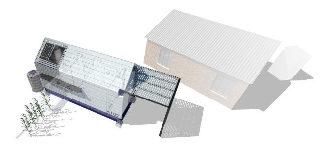 cargotecture, migrant workers, migrant worker housing, emergency housing, flat pack housing, solar power, solar power housing, solar powered homes, migrant worker shelter, mobile shelter, worker shelters, reader submission, humanitarian housing