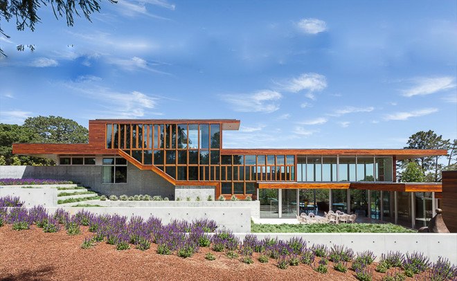 Vidalakis Residence, Swatt Miers Architects, swimming pool, natural materials, residential architecture, natural light, wooden frames, natural ventilation, green envelope, double-height spaces, daylit spaces