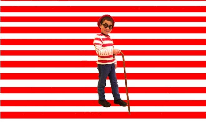 Where's Waldo halloween costume, where's waldo costume for kids, halloween for kids, kids halloween costumes, costumes for kids, green costumes for kids, green halloween, DIY halloween costume, halloween costume contest, handmade halloween costume,