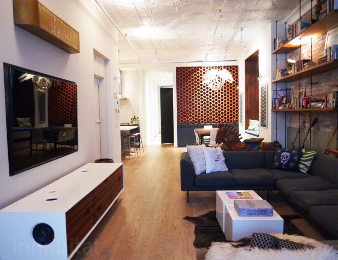 loft interior design, home renovations, green renovations, green design, green architecture, NY apartment design, NYC home tour, RAAD Architects