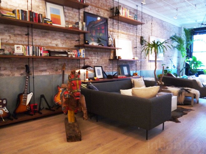 living room design, loft interior design, home renovations, green renovations, green design, green architecture, NY apartment design, NYC home tour, RAAD Architects