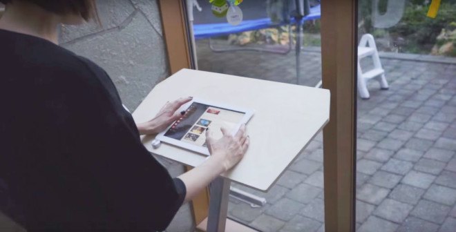 zdesk, zdesk standing desk, standing desk, standing, health, design for health, sitting, kickstarter, laptop desk, ipad desk, writing desk