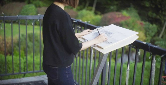 zdesk, zdesk standing desk, standing desk, standing, health, design for health, sitting, kickstarter, laptop desk, ipad desk, writing desk
