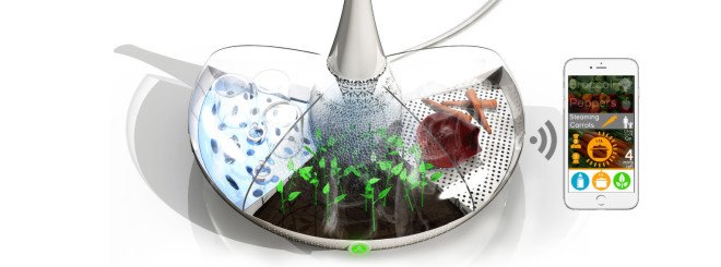 electrolux design lab, bloom, smart kettle, recycled steam, jordan lee martin, design lab product design, design lab 2015, cooking with recycled steam
