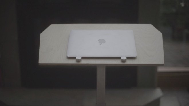 zdesk, zdesk standing desk, standing desk, standing, health, design for health, sitting, kickstarter, laptop desk, ipad desk, writing desk