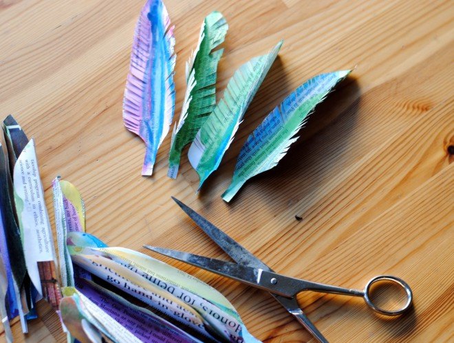 craft, DIY, how-to, paper, recycled, eco, Christmas, holiday, decor, decoration, paper