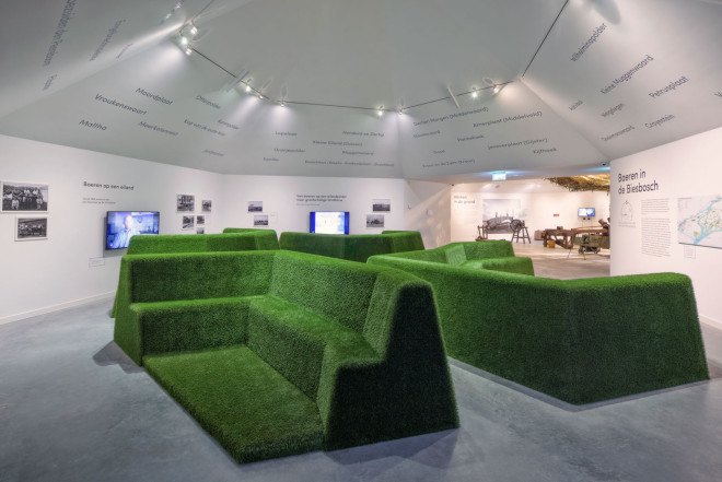 Biesbosch, Studio Marco Vermeulen, Biesbosch Museum, Biesbosch Museum by Studio Marco Vermeulen, Noordwaard, museum design, green roof, renovation, Werkendam, pyramid architecture