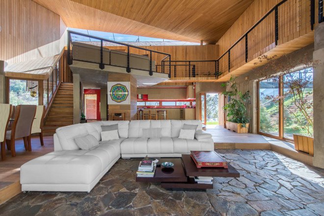 sustainable architecture, sustainable homes, sustainable building, Chile architecture, Chile residential homes, Chile nature reserve, Santiago summer homes, holiday homes, evaporative cooling, passive cooling, natural cooling, natural ventilation, landscape restoration, green homes