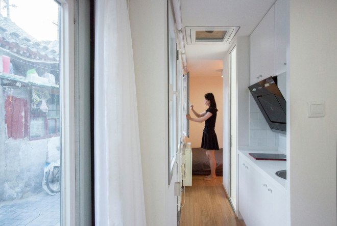 Plugin modular system, prefab architecture, prefab, The Dashilar Project, People's Architecture Office, green architecture, urban renewal, urban regeneration, prefab panels, China, Beijing